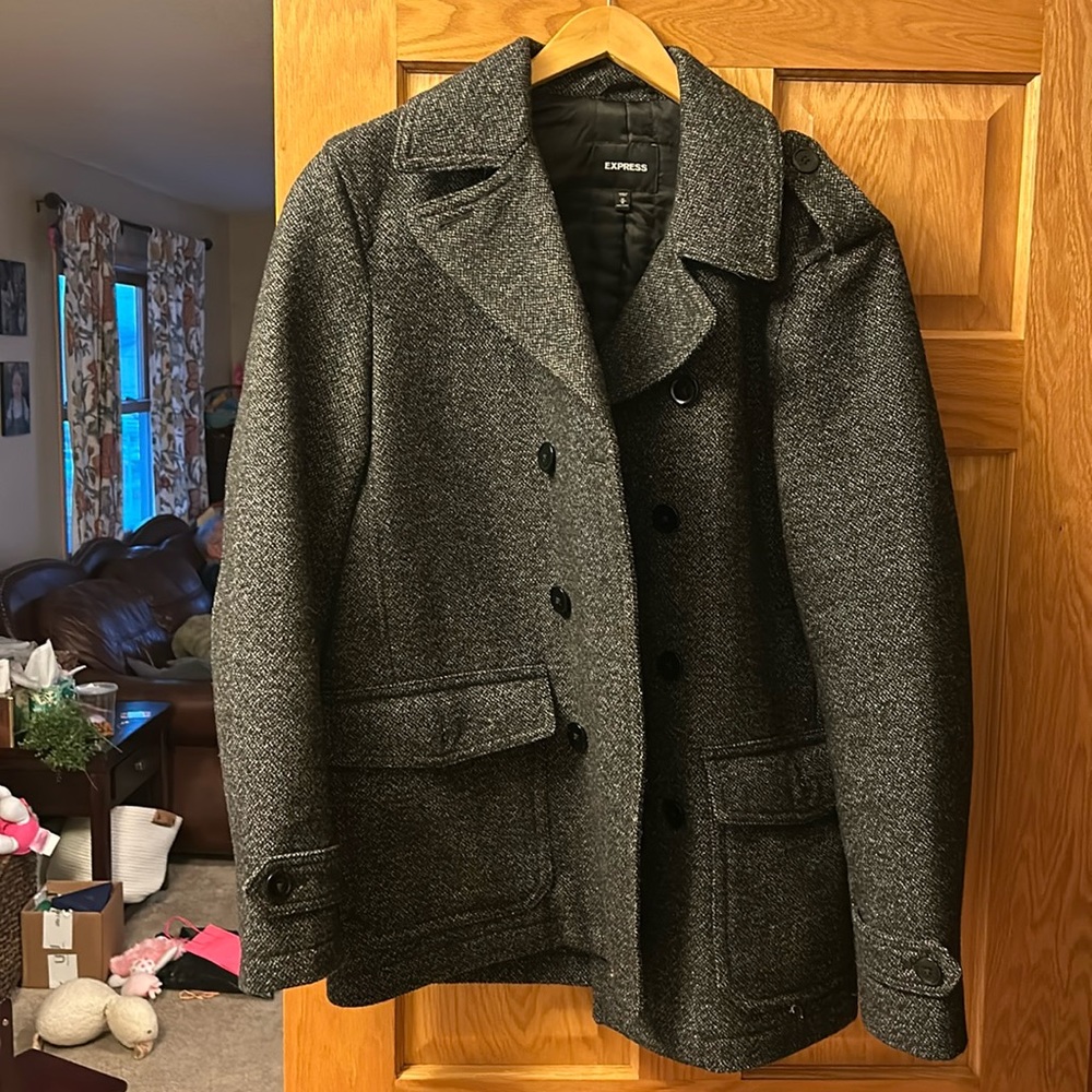 Express medium peacoat